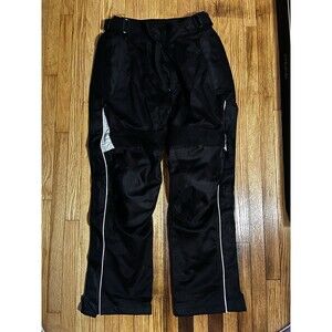 Tourmaster Venture Air Protective Armored Motorcycle Pants - Black - Men’s LG